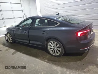 2018 Audi A5 Sportback Premium Plus z VIN WAUBNCF59JA054193, wystawiony jako Copart lot #50825495 z przebiegiem 80 307 mil mil oraz Szkoda całkowita • Salvage title. Historia ofert i sprzedaży dostępna na DreamBid. Obrazek 2.