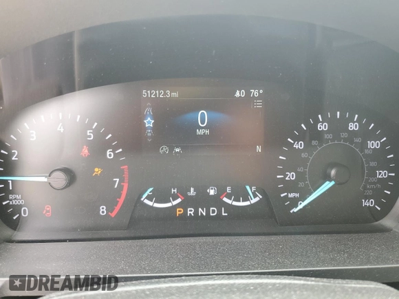2022 Ford Explorer with VIN 1FMSK8BHXNGA30749, listed as a Copart auction lot 53938235 with 51,212 mi miles and Non repairable. Bid and sale history available at DreamBid. Image 9.