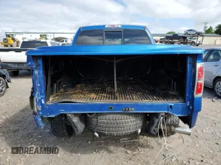 2013 Ford F-150 XL with VIN 1FTFW1ET4DKE90681, listed as a Copart auction lot 56385965 with 165,328 mi miles and Salvage title. Bid and sale history available at DreamBid. Image 6.