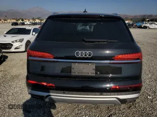 2025 Audi Q7 Premium with VIN WA1ACBF71SD002437, listed as a Copart auction lot 73171104 with 5,934 mi miles and Salvage title. Bid and sale history available at DreamBid. Image 6.