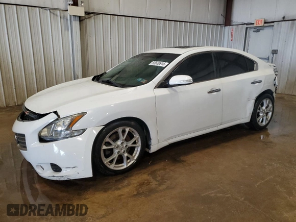 2012 Nissan Maxima S z VIN 1N4AA5AP5CC859118, wystawiony jako Copart lot #56650915 z przebiegiem 144 007 mil mil oraz Szkoda całkowita • Salvage title. Historia ofert i sprzedaży dostępna na DreamBid. Obrazek 1.
