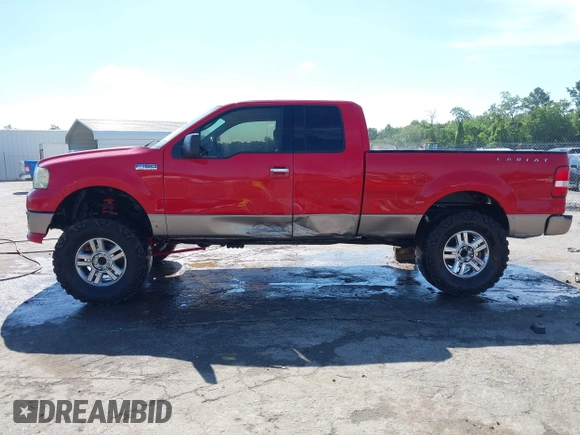 2004 Ford F-150 XLT with VIN 1FTPX14594NB45858, listed as a IAAI auction lot 42252407 with 281,138 mi miles and . Bid and sale history available at DreamBid. Image 14.