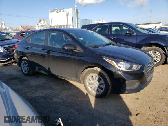 2021 Hyundai Accent SE with VIN 3KPC24A60ME144548, listed as a Copart auction lot 78765313 with 32,887 mi miles. Bid and sale history available at carsss.com. Image 4.