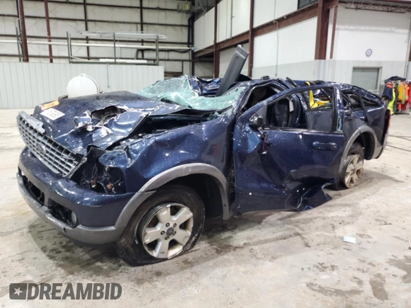 2003 Ford Explorer XLT z VIN 1FMZU73WX3UC34465, wystawiony jako Copart lot #51679395 z przebiegiem Nie podano mil oraz Szkoda całkowita • Salvage title. Historia ofert i sprzedaży dostępna na DreamBid. Obrazek 1.