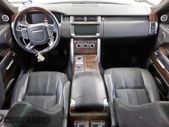 2017 Land Rover Range Rover HSE with VIN SALGS2FV3HA372373, listed as a Copart auction lot 63563735 with 107,473 mi miles and Clean title. Bid and sale history available at DreamBid. Image 8.
