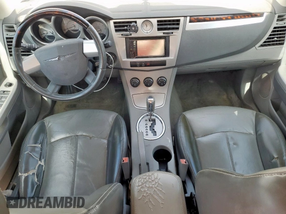 2007 Chrysler Sebring Limited с VIN 1C3LC66K37N562296, выставлен на аукционе Copart как лот 65495175 с пробегом 148 078 миль миль и Чистый • Clean title. История ставок и продаж доступна на DreamBid. Изображение 8.