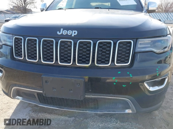 2019 Jeep Grand Cherokee Limited with VIN 1C4RJFBG7KC782834, listed as a IAAI auction lot 41822765 with 96,786 mi miles and . Bid and sale history available at DreamBid. Image 22.