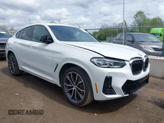 2023 BMW X4 M40i z VIN 5UX43DT03P9P97845, wystawiony jako IAAI lot #42098144 z przebiegiem 20 807 mil mil oraz . Historia ofert i sprzedaży dostępna na DreamBid. Obrazek 1.