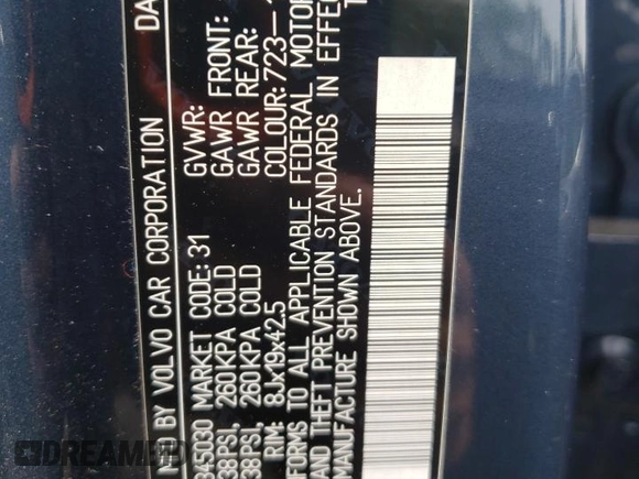2018 Volvo XC90 Momentum с VIN YV4A22PK8J1345030, выставлен на аукционе Copart как лот 58049965 с пробегом 80 877 миль миль и Списание • Salvage title. История ставок и продаж доступна на DreamBid. Изображение 13.
