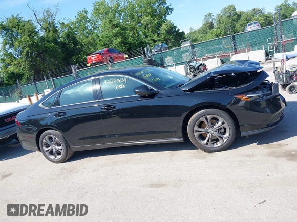 2024 Honda Accord EX with VIN 1HGCY1F34RA013453, listed as a IAAI auction lot 42279634 with 11,301 mi miles and . Bid and sale history available at DreamBid. Image 13.