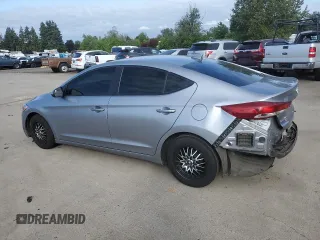 2017 Hyundai Elantra SE with VIN 5NPD74LF1HH079052, listed as a Copart auction lot 58267955 with Not provided miles and Salvage title. Bid and sale history available at DreamBid. Image 2.
