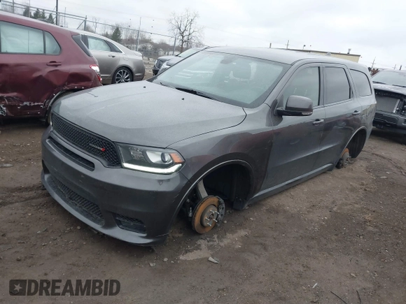 2020 Dodge Durango GT Plus with VIN 1C4RDJDG4LC260932, listed as a IAAI auction lot 41833117 with 104,930 mi miles and . Bid and sale history available at DreamBid. Image 22.