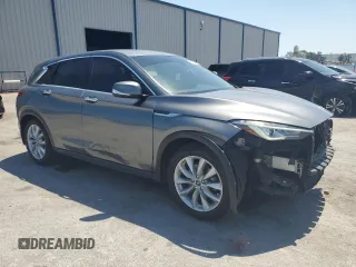 2019 Infiniti QX50 Pure z VIN 3PCAJ5M37KF126282, wystawiony jako Copart lot #57471895 z przebiegiem 99 353 mil mil oraz Szkoda całkowita • Salvage title. Historia ofert i sprzedaży dostępna na DreamBid. Obrazek 4.