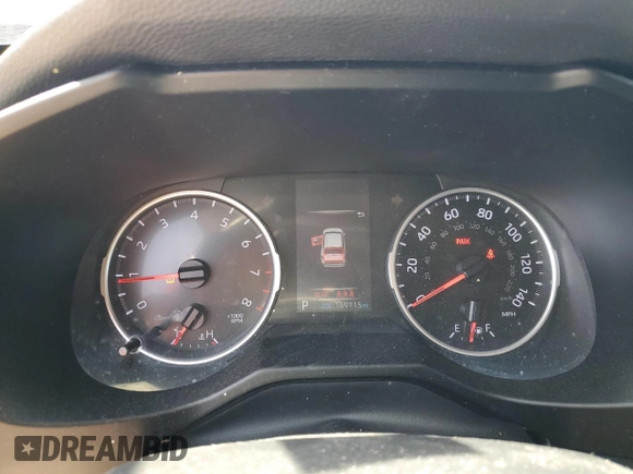 2020 Toyota RAV4 LE with VIN 2T3H1RFV1LC047109, listed as a Copart auction lot 48050075 with 169,115 mi miles and Salvage Title. Bid and sale history available at carsss.com. Image 9.