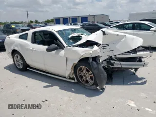 2013 Ford Mustang V6 with VIN 1ZVBP8AM0D5279122, listed as a Copart auction lot 65133915 with Not provided miles and Salvage title. Bid and sale history available at DreamBid. Image 4.