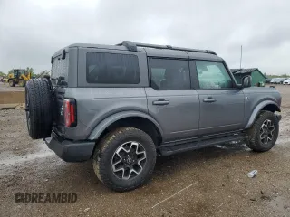 2024 Ford Bronco Outer Banks with VIN 1FMEE8BP5RLA22552, listed as a Copart auction lot 57555045 with 18,000 mi miles and Salvage title. Bid and sale history available at DreamBid. Image 3.