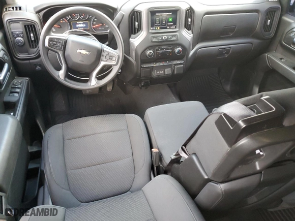 2021 Chevrolet Silverado 1500 Custom with VIN 1GCPWBEKXMZ416920, listed as a Copart auction lot 42611775 with 50,936 mi miles and Salvage Title. Bid and sale history available at carsss.com. Image 8.