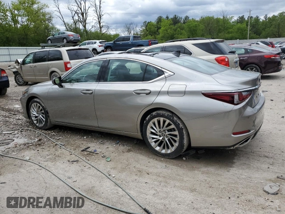 2020 Lexus ES 350 Luxury with VIN 58AEZ1B18LU073576, listed as a Copart auction lot 57630025 with 73,718 mi miles and Non repairable. Bid and sale history available at DreamBid. Image 2.
