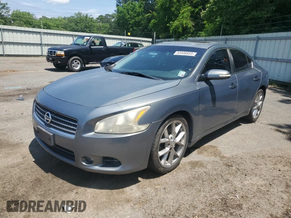 2010 Nissan Maxima S z VIN 1N4AA5AP5AC872142, wystawiony jako Copart lot #55406855 z przebiegiem 173 046 mil mil oraz Szkoda całkowita • Salvage title. Historia ofert i sprzedaży dostępna na DreamBid. Obrazek 1.