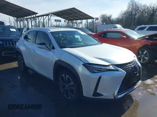 2019 Lexus UX with VIN JTHU9JBH1K2007982, listed as a IAAI auction lot 41569208 with 51,149 mi miles. Bid and sale history available at carsss.com. Image 1.