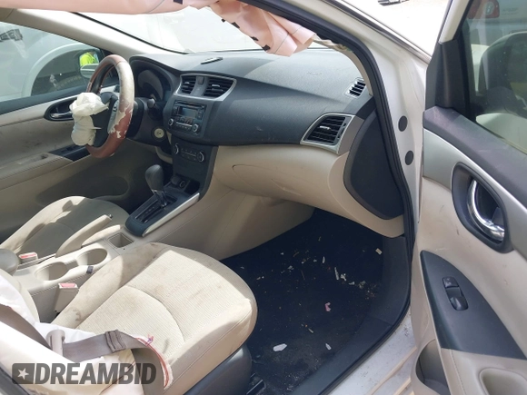 2017 Nissan Sentra S with VIN 3N1AB7AP5HY289268, listed as a IAAI auction lot 40318804 with 137,565 mi miles. Bid and sale history available at carsss.com. Image 5.