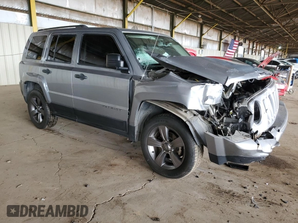 2017 Jeep Patriot Sport z VIN 1C4NJPBAXHD166726, wystawiony jako Copart lot #48983685 z przebiegiem 125 539 mil mil oraz Szkoda całkowita • Salvage title. Historia ofert i sprzedaży dostępna na DreamBid. Obrazek 4.