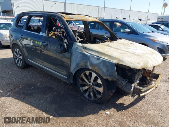 2021 Kia Telluride S with VIN 5XYP6DHC9MG177391, listed as a IAAI auction lot 41858649 with Not provided miles and . Bid and sale history available at DreamBid. Image 1.
