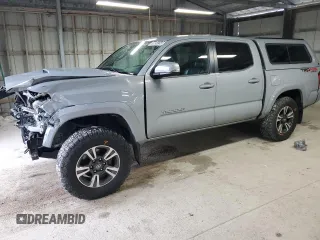 2018 Toyota Tacoma SR with VIN 3TMCZ5AN1JM144200, listed as a Copart auction lot 57989655 with 62,364 mi miles and Salvage title. Bid and sale history available at DreamBid. Image 1.