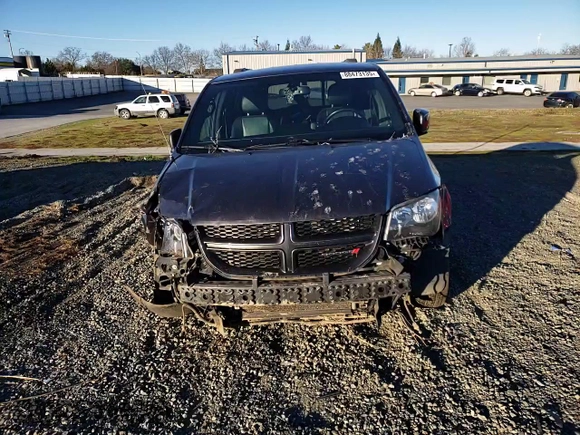2017 Dodge Grand Caravan GT with VIN 2C4RDGEG5HR698276, listed as a Copart auction lot 88473135 with 134,434 mi miles and Salvage Title. Bid and sale history available at DreamBid. Image 12.