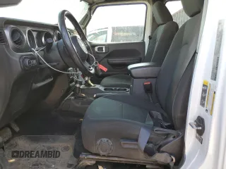 2021 Jeep Gladiator Willys with VIN 1C6HJTAGXML623599, listed as a Copart auction lot 48971735 with 35,052 mi miles and Salvage Title. Bid and sale history available at carsss.com. Image 7.