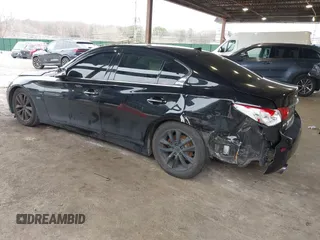 2016 Infiniti Q50 2.0t Premium with VIN JN1CV7AR5GM251834, listed as a IAAI auction lot 41886327 with 115,414 mi miles. Bid and sale history available at carsss.com. Image 3.