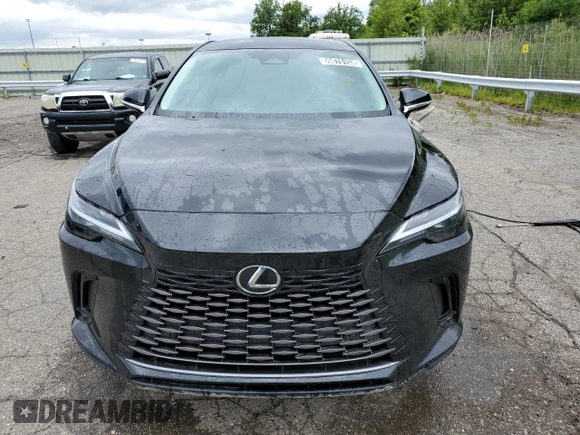 2023 Lexus RX with VIN 2T2BBMCAXPC009380, listed as a Copart auction lot 55076153 with 98 mi miles. Bid and sale history available at carsss.com. Image 5.