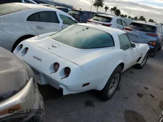 1979 Chevrolet Corvette with VIN 1Z8789S442296, listed as a Copart auction lot 75557234 with 77,800 mi miles and Salvage title. Bid and sale history available at DreamBid. Image 3.
