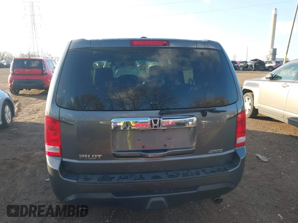 2012 Honda Pilot EX-L with VIN 5FNYF4H52CB034259, listed as a IAAI auction lot 41871625 with 159,577 mi miles and . Bid and sale history available at carsss.com. Image 16.