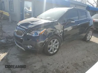 2016 Buick Encore Leather with VIN KL4CJCSB6GB714119, listed as a Copart auction lot 43632925 with 133,756 mi miles and Salvage Title. Bid and sale history available at carsss.com. Image 1.