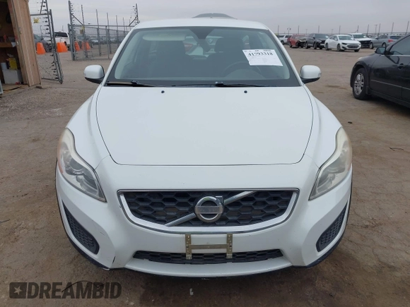 2011 Volvo C30 with VIN YV1672MK2B2243825, listed as a IAAI auction lot 41793318 with 159,300 mi miles. Bid and sale history available at carsss.com. Image 12.