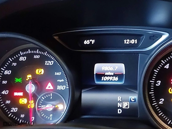 2018 Mercedes-Benz GLA with VIN WDCTG4GB2JJ482113, listed as a IAAI auction lot 41691867 with 109,936 mi miles. Bid and sale history available at carsss.com. Image 15.