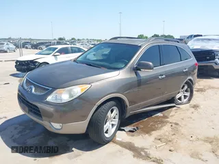 2008 Hyundai Veracruz GLS with VIN KM8NU13C48U066685, listed as a IAAI auction lot 41987111 with 149,650 mi miles and . Bid and sale history available at DreamBid. Image 18.