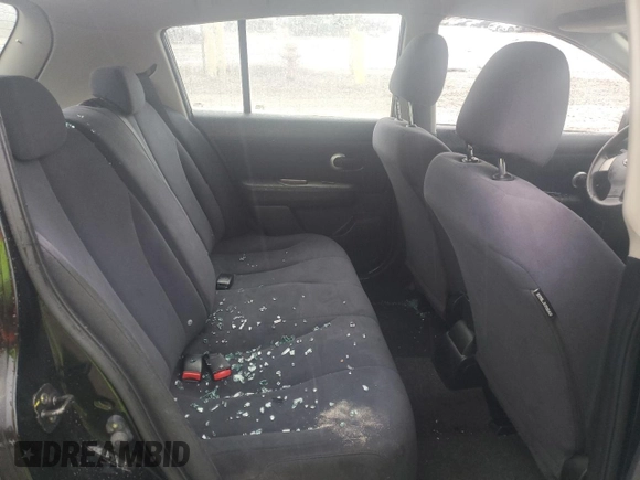 2009 Nissan Versa 1.8 SL with VIN 3N1BC13EX9L496828, listed as a Copart auction lot 82880084 with 0 mi miles and Salvage Title. Bid and sale history available at carsss.com. Image 10.