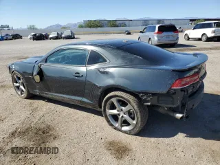 2014 Chevrolet Camaro LT with VIN 2G1FC1E32E9299734, listed as a Copart auction lot 61760415 with 83,691 mi miles and Salvage title. Bid and sale history available at DreamBid. Image 2.