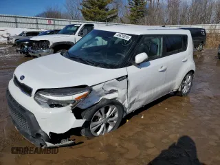 2014 Kia Soul + with VIN KNDJP3A52E7094280, listed as a Copart auction lot 46630595 with 138,349 mi miles and Clean Title. Bid and sale history available at carsss.com. Image 1.