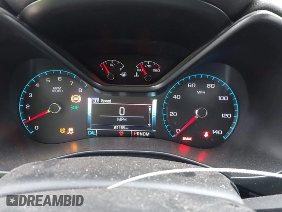 2018 Chevrolet Colorado 4WD ZR2 with VIN 1GCGTEENXJ1164617, listed as a IAAI auction lot 41354074 with 61,155 mi miles. Bid and sale history available at carsss.com. Image 7.