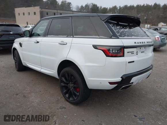 2021 Land Rover Range Rover Sport HST z VIN SALWS2RU8MA784331, wystawiony jako IAAI lot #41277697 z przebiegiem 25 340 mil mil oraz . Historia ofert i sprzedaży dostępna na DreamBid. Obrazek 3.