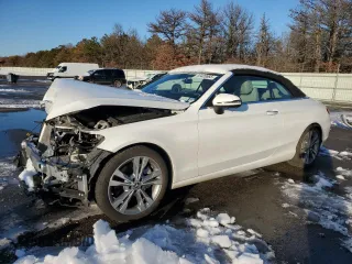 2020 Mercedes-Benz C 300 with VIN W1KWK8EB9LF983961, listed as a Copart auction lot 44420665 with 21,421 mi miles and Salvage Title. Bid and sale history available at DreamBid. Image 1.