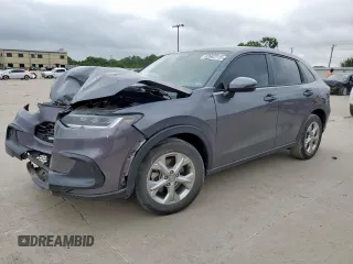 2023 Honda HR-V LX with VIN 3CZRZ1H35PM715648, listed as a Copart auction lot 62663115 with 24,807 mi miles and Salvage title. Bid and sale history available at DreamBid. Image 1.