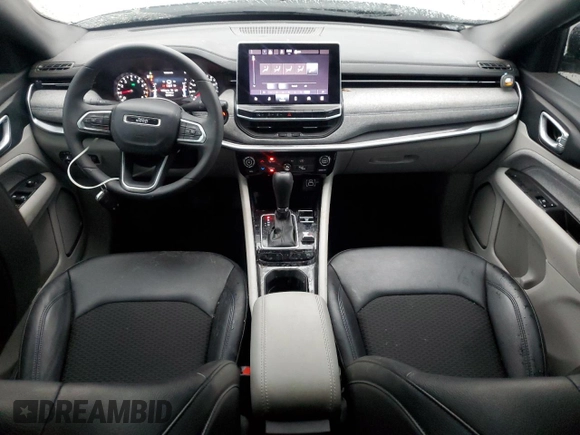 2023 Jeep Compass Latitude with VIN 3C4NJDBN4PT512845, listed as a Copart auction lot 55153135 with 52,410 mi miles and Salvage title. Bid and sale history available at DreamBid. Image 8.