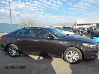 2018 Kia Optima LX with VIN KNAGT4L35J5238723, listed as a IAAI auction lot 41702109 with 66,620 mi miles. Bid and sale history available at carsss.com. Image 12.
