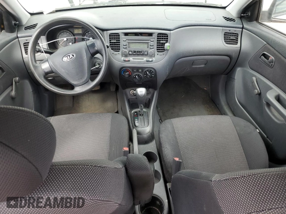 2007 Kia Rio LX with VIN KNADE123276203105, listed as a Copart auction lot 74020064 with 170,276 mi miles and Non Repairable. Bid and sale history available at carsss.com. Image 8.