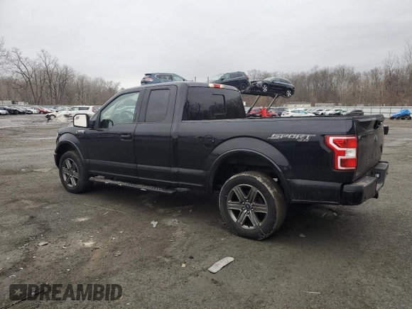 2020 Ford F-150 XL with VIN 1FTFX1E44LFC62080, listed as a Copart auction lot 48001125 with 119,251 mi miles and Salvage Title. Bid and sale history available at carsss.com. Image 2.