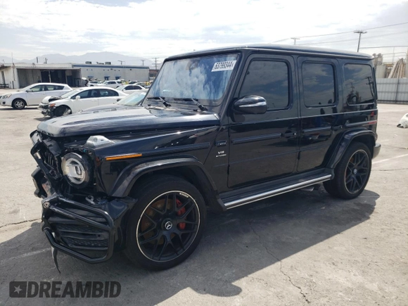 2020 Mercedes-Benz G 63 AMG with VIN W1NYC7HJ3LX365275, listed as a Copart auction lot 63799344 with 45,228 mi miles and Clean Title. Bid and sale history available at DreamBid. Image 1.